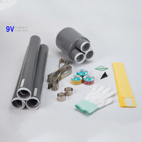 20kV 3-Adrig Kupfer/Aluminium-Leiter Silikonkautschuk-Isolierung Kaltschrumpfverbindungs-Sets Modell VLJ-20/3.1 IEC60502