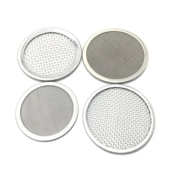 50 micron stainless steel wire mesh Round mesh metal filter screen filter disc