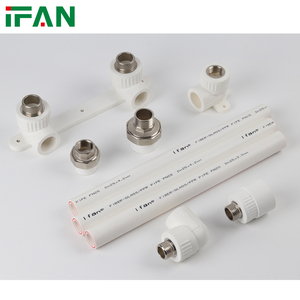 IFAN nhà sản xuất OEM hệ thống ống nước vật liệu nhựa trắng lắp ống PPR Phụ kiện cho nước - Product Image 1