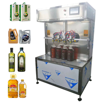 Machine de remplissage automatique de liquides pour bouteilles d'huile, remplisseuse pour huile comestible