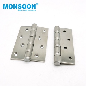 บานพับประตูหน้าต่างแบบพับได้ รุ่นโมเดิร์น แข็งแรงทนทาน ผลิตจากสแตนเลส 304 ชุบนิกเกิล ปิดแบบนุ่มนวล ติดตั้งง่าย พร้อมสปริงมุม - Product Image 2