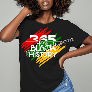 Transfert DTF thermocollant 365 Black History pour presse à chaud, transfert vinyle Black History Month pour t-shirts - Product Image 5