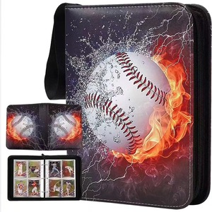 Álbum de Tarjetas de Fútbol F1FA W0rld Cup Star <span class=keywords><strong>Card</strong></span> Binders, 400 Bolsillos, 50 Páginas, para Tarjetas Deportivas Graduadas PSAed - Product Image 3
