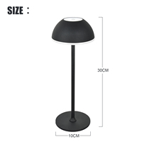 Lampe de bureau LED moderne nordique européenne romantique en métal, à intensité variable, avec fonction tactile, alimentée par batterie, pour éclairage de dîner