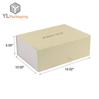 Maßgefertigte Hochwertige Elegante Premium-Marken Stoff-Aufbewahrungsboxen Zusammenklappbare Karton-Verpackung Faltbare Papier-Geschenkboxen mit Bandgriff