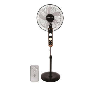 Ventilador Solar de 16 Pulgadas, Panel Solar de 20W Recargable con Salida USB para Uso en Interiores y Exteriores - Product Image 3