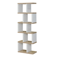 Bureau d'angle flottant moderne et étagère petite table d'ordinateur avec support mural pour chambre ou salle d'étude rangement
