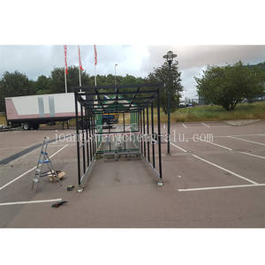 <span class=keywords><strong>Abri</strong></span> de stockage personnalisable pour chariots de supermarché, cadre en acier revêtu de PVC, matériau galvanisé, auvent, <span class=keywords><strong>abri</strong></span> d'auto - Product Image 2