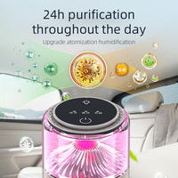 IMYCOO Nouveautés Diffuseur d'huiles essentielles Purificateur d'air avec lumière nocturne Humidificateur sans eau Diffuseur d'arômes Purificateur d'air de voiture