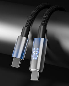 Câble de charge de type C à type C de qualité supérieure avec affichage LED de la puissance, compatible avec la plupart des smartphones - Product Image 2