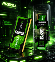 Módulo de Memoria de Alto Rendimiento para Portátiles PUSKILL DDR5 SODIMM, 4800/5600 MT/s, 8GB 16GB 32GB, DRAM para Juegos de Bajo Voltaje de 1.1V