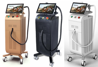 Machine professionnelle d'épilation de laser de diode de 3 vagues 808nm 600-2400W épilation d'épilation de laser équipement médical de beauté