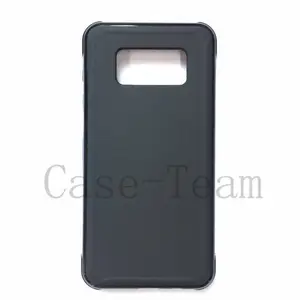 Produsen grosir casing TPU Matte penutup belakang lunak buram casing ponsel silikon untuk Samsung Galaxy S8 hitam aktif