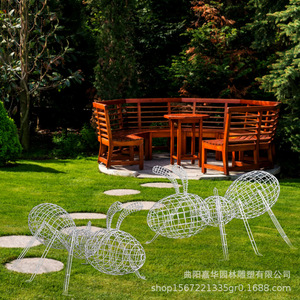 Stainless Steel Wrought Iron Ant Sculpture Outdoor Garden Decor <b>Large</b> Animal Figure Floor Mount Handmade Metal <b>Ornament</b> - Product Image 3