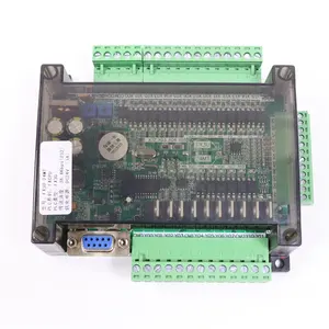 FX3U-24MR FX3U-24MT PLC placa de controle industrial 14 entrada 10 saída 6AD 2DA com 485 comunicação e RTC