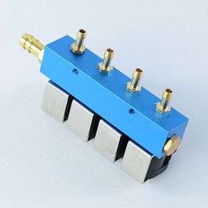 CNG-Gas-Zubehör und -Armaturen Aluminium-Führungsschiene für 4-Zylinder-Kraftstoffeinspritzer von CNG-Fahrzeugen CNG-Gasbetriebene Schienenfahrzeuge - Product Image 6