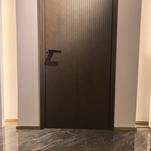 Thiết Kế Hiện Đại Gỗ Sồi Trắng Veneer <span class=keywords><strong>M</strong></span>ở Sơn <span class=keywords><strong>M</strong></span>ài Kết Thúc Phẳng Bảng Điều Chỉnh Gỗ Composite Nội Thất Cửa Cho Phòng Khách - Product Image 3