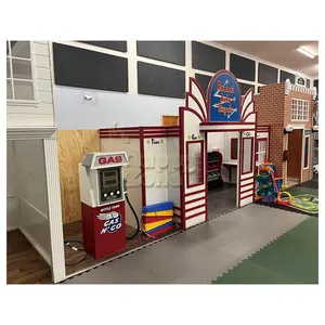 Wholesale Eatery Room Customized Grocery Pretend Houses For Toddler Indoor Soft Playground