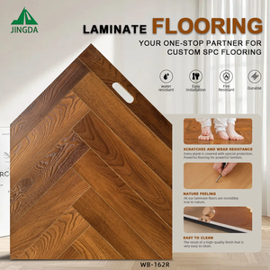 <span class=keywords><strong>Parquet</strong></span> de madera en espiga AC3 AC4, superficie con efecto EIR, 8mm, 12mm, suelo laminado HDF resistente al agua con cera - Product Image 6