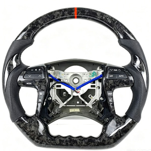 Volante de Fibra de Carbono para Toyota Camry, Highlander, <span class=keywords><strong>Hercules</strong></span>, Vigo, Años <span class=keywords><strong>2005</strong></span>, 2006, 2007, 2008, 2009, 2010, 2011, 2012, 2013 - Product Image 2