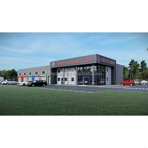 Structure en acier préfabriquée de conception moderne pour l'atelier économique d'entrepôt d'immeuble de grande hauteur garage de bureau d'appartement d'école - Product Image 6