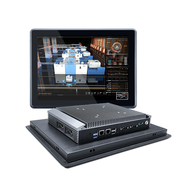 12.1 15 15.6 17 19 21.5 Inch N5095 I3 I5 I7 4GB 128GB Win11 Ip65 Waterproof All in One Touch Panel Industrial Pc