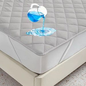 Protector de Colchón 100% <span class=keywords><strong>Impermeable</strong></span>, Transpirable, Antiácaros, con Correas Elásticas en las Esquinas, para Uso Doméstico, Compatible con Colchones de hasta 30 cm - Product Image 5