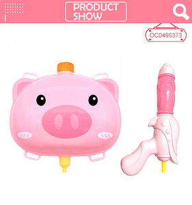 2020 yeni varış ilginç pembe domuz güçlü büyük su tabancası ile sırt çantası - Product Image 2
