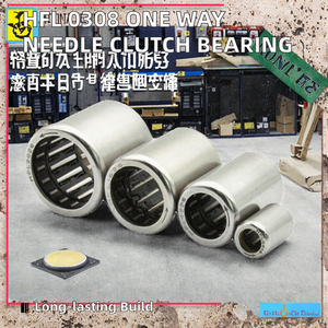 Chinese fabrikant ZYF eenrichtingslager getrokken cup naaldlager kogellager HFL 0308 20mm boring 30mm buitendiameter P6 chroomstaal vet - Product Image 2