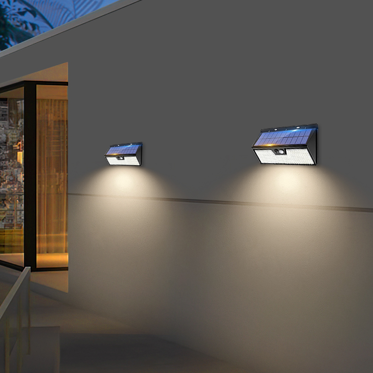 318LED Solar Powered Motion Sensor Outdoor