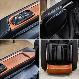 Luxury Shiatsu 0 Gravity Massager Chair SL Track 4D Body Massager Chair Touch Massage Chair