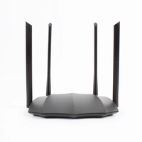 Router WiFi Tenda AC8 5.0 AC1200M Versi Global Laris Manis, Mendukung IP6 POE TCP GSM Dual Band, Smart APP, Cakupan Rumah Luas