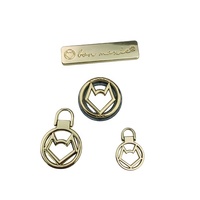 Étiquettes personnalisées en métal pour vêtements, accessoires de vêtements, logo, étiquette nom, en métal pour couture