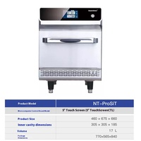 Four à pâtisserie commercial SURRI en acier inoxydable, chauffage rapide, multifonctionnel, four à air chaud, four à micro-ondes, four à pizza électrique 220V