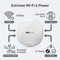 Punto de Acceso de Alta Gama Aruba AP-535 (RW), Doble Radio 4x4:4, BLE/Zigbee Integrado, Soporte para Proyectos
