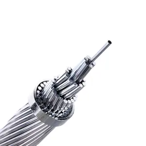 BS 215 standard Aluminum conductor steel reinforced ACSR cable Weasel/Rabbit/Dog/Dingo/Wolf/Lynx