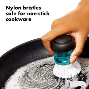 1-Touch xà phòng pha chế món ăn Bàn Chải-Refillable tank, kiểm soát dòng chảy chính xác cho tấm & chậu, Ergonomic không trượt Grip - Product Image 5