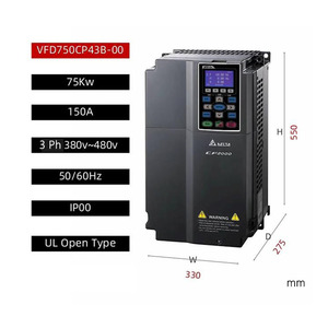 อินเวอร์เตอร์ CP2000 รุ่นดั้งเดิม ความถี่ AC380V-460V VFD550CP43L-00 55KW VFD750CP43L-00 75KW VFD900CP43L-00 90KW ราคาถูก ของแท้ 100% - Product Image 4