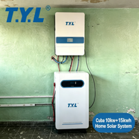 Système Solaire Modulaire 10KW 15KWH pour Serres, Vignobles, Complexes Hôteliers, Élevages, Kits de Câblage Autonome, Villages, Fermes, Unités CA - Offres Spéciales