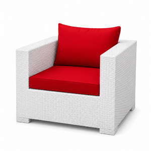 Luxury PE <b>Rattan</b> <b>Outdoor</b> Lounge Set with Cushions for Garden Villa Resort Hotel and Poolside From Indonesia - Product Image 4
