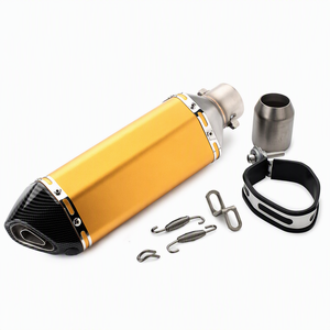 Silenciador <span class=keywords><strong>de</strong></span> <span class=keywords><strong>Escape</strong></span> <span class=keywords><strong>de</strong></span> Acero Inoxidable <span class=keywords><strong>para</strong></span> Motocicleta, Sistema Completo <span class=keywords><strong>de</strong></span> 300 mm <span class=keywords><strong>para</strong></span> Scooter y Motocross, <span class=keywords><strong>Tubo</strong></span> <span class=keywords><strong>de</strong></span> <span class=keywords><strong>Escape</strong></span> Exterior <span class=keywords><strong>de</strong></span> 51 mm - Product Image 5