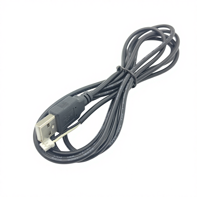 USB 2.0 A/B to JST 2Pin PH 2.0MM Connector Harness Cable