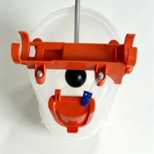 Distributeur automatique de nourriture pour porcs 6L 8L en plastique pour système d'alimentation des truies en cage de gestation et enclos de mise bas - Product Image 1