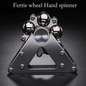 Tiebro Fidget Spinner Pliable en Métal à Double Pendule, un <span class=keywords><strong>Gyroscope</strong></span> Portable Anti-Stress Adapté aux Adultes et aux Enfants - Product Image 3