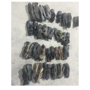 Chaussures de sécurité d'occasion pour hommes à embout d'acier, chaussures de travail usagées vendues au kilogramme en promotion - Product Image 4