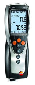เทอร์โมมิเตอร์วัดความดันและความชื้นดิจิตอล Testo 635-1 พร้อมหน้าจอสัมผัส LCD IP64 รองรับ OEM ปรับแต่งได้ - Product Image 4