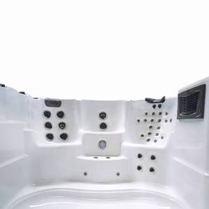 Spa et bains à remous extérieurs pour 5 personnes, piscine à tourbillon jakozy, bains à eau et jacuzzi extérieurs - Product Image 6