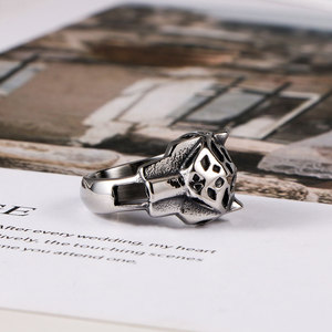 Animal Zodiac Leopard Head <b>Ring</b> SA852 Men's Fashion Jewelry Gift - Product Image 4