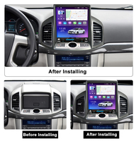 Lecteur multimédia de voiture Android série TS stéréo gps radio pour Chevrolet Captiva 2012-2017 lecteur DVD de voiture écran tactile avec CP