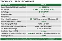 Transformateur immergé dans l'huile 100~5000 kVA ONAN, unité de distribution de puissance abaisseuse pour projet de substation, certifié IEC 60076